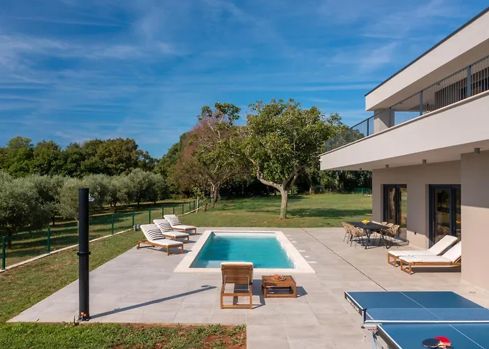 Zidine, Luxury With Seaview And Salt Pool Water Villa *