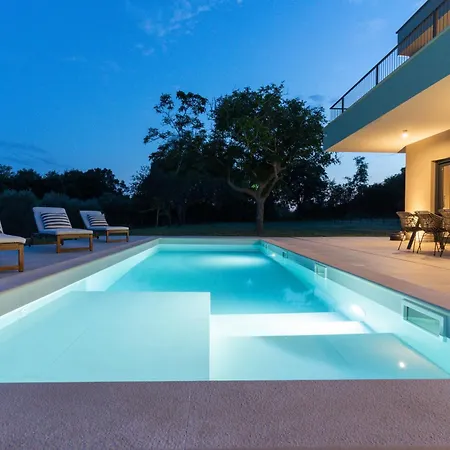 Βίλα Zidine, Luxury With Seaview And Salt Pool Water